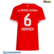 Fotballdrakt Dame Bayern Munich Joshua Kimmich #6 Hjemmedrakt 2025-26 Kortermet